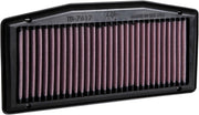 K & N OE Replacement High-Flow Air Filter for 2013, 2017-2026 TRIUMPH STREET TRIPLE Black Red #TB-7617