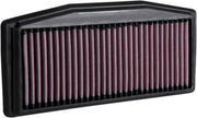 K & N OE Replacement High-Flow Air Filter for 2013, 2017-2026 TRIUMPH STREET TRIPLE Black Red Each