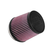 K & N Clamp-On Air Filter Black Red Rubber #RU-3600