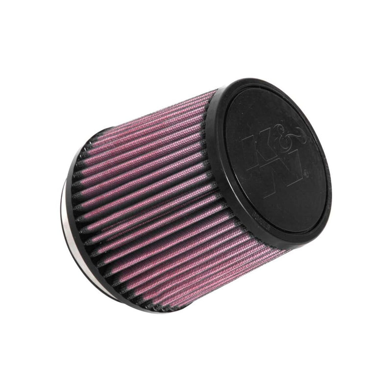 K & N Clamp-On Air Filter Black Red Rubber #RU-3600