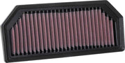 K & N OE Replacement High-Flow Air Filter for 2020-2024 KTM SUPER DUKE Black Red #KT-1320