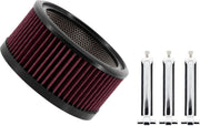 Trask Chrome Big Power Assault Air Filter