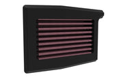 K & N Universal Clamp-On Air Filter for 2021-2026 TRIUMPH Black Red #TB-6621