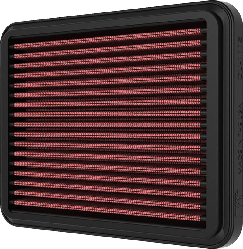 K & N High-Flow Air Filter for 2018-2026 DUCATI Black Red Rubber #DU-1118