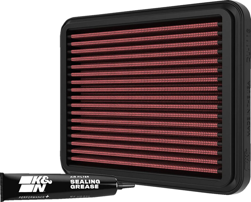 K & N High-Flow Air Filter for 2018-2026 DUCATI Black Red Rubber #DU-1118