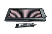 K & N Replacement Air Filter for 2022-2024 YAMAHA MT-10 Black Red #YA-1022