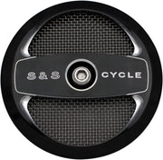 S&S Cycle Wrinkle Black Powder-Coat Air 1 Stealth Air Cleaner Cover