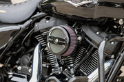 S&S Cycle Wrinkle Black Powder-Coat Air 1 Stealth Air Cleaner Cover #170-0214