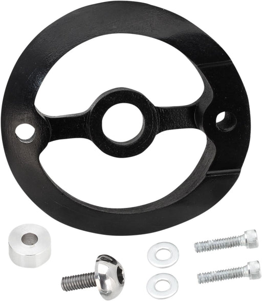 S&S Cycle Rushmore Stealth Air Cleaner Adaptor Kit for Various Various Harley-Davidson Motorcycles (See Fitment List)