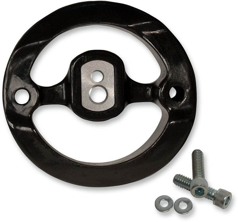 S&S Cycle Stealth Air Cleaner Backplate Adaptor For Use With FL Touring 17 OEM Cover for Various Various Harley-Davidson Motorcycles (See Fitment List) #170-0352