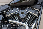 S&S Cycle Gloss Black Mini Teardrop Stealth Air Cleaner Cover for Various Various Harley-Davidson Motorcycles (See Fitment List) #170-0366