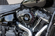 S&S Cycle Gloss Black Mini Teardrop Stealth Air Cleaner Cover for Various Various Harley-Davidson Motorcycles (See Fitment List)