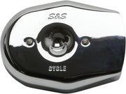 S&S Cycle Chrome Stealth Tribune Air Cleaner Cover