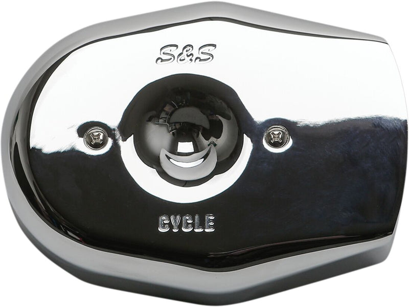 S&S Cycle Chrome Stealth Tribune Air Cleaner Cover