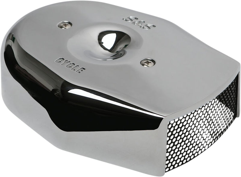 S&S Cycle Chrome Stealth Tribune Air Cleaner Cover