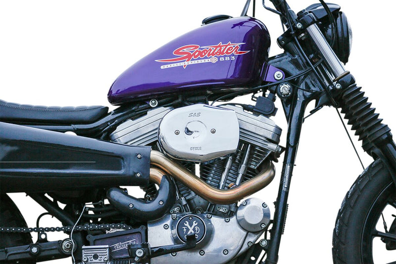 S&S Cycle Chrome Stealth Tribune Air Cleaner Cover #170-0592