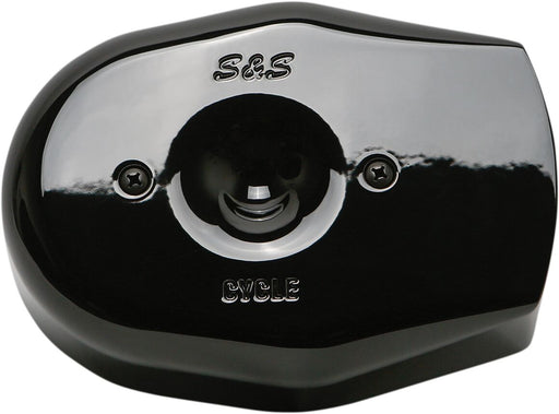 S&S Cycle Gloss Black Stealth Tribune Air Cleaner Cover