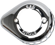 S&S Cycle Chrome Air Cleaner Teardrop Cover