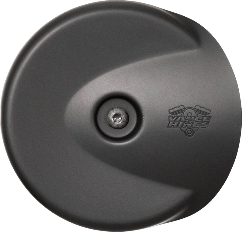 Vance & Hines Air Cleaner Cover - Each - Black for Harley-Davidson Touring, Softail, Sportster & Dyna 1991-2024