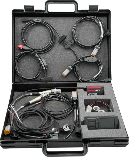 Dynojet-Harley Power Vision 3 Harley-Davidson Tuner Kit for 2001-2022 Harley-Davidson Shop Tuner Kit Black Red