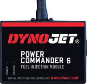 Dynojet-Harley Power Commander 6 PTI Fuel Injection Module for 2023-2024 Harley-Davidson Fuel Injection Module Pressure-Temp Input Black Red