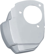 Kuryakyn Precision Throttle Servo Motor Cover In Chrome For Harley-Davidson 2017-2023 Touring, Trike & Softail Models With Kuryakyn Air Cleaner Models