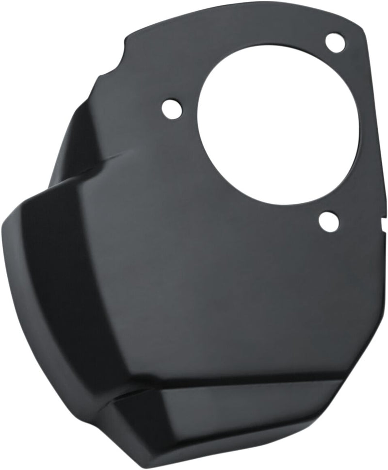 Kuryakyn Precision Throttle Servo Motor Cover In Satin Black For Harley-Davidson 2017-2023 Touring, Trike & Softail Models With Kuryakyn Air Cleaner Models