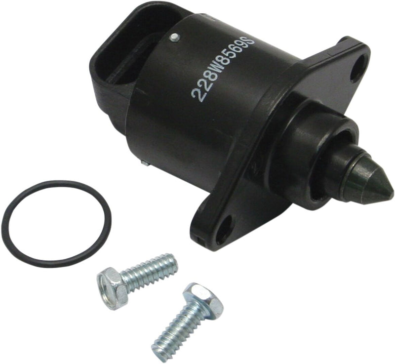 S&S Cycle Idle Air Control Motor in Black Finish For 2001-2005 Softail, 2002-2005 FLT, 2004-2005 Dyna, 2007-2021 XL Sportster, 2008-2012 XR1200, 2003-2017 V-Rod Models #55-5085
