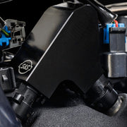 S&S Cycle Replacement Fuel Rail Kit for 2018-2025 Harley-Davidson Anodised Black 6061 Billet Aluminium