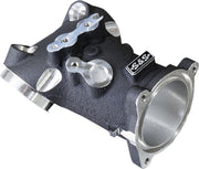 S&S Cycle CNC-Ported 55 mm Intake Manifold for 2017-2025 Harley-Davidson Black Powder Coated Carburetor #160-0276