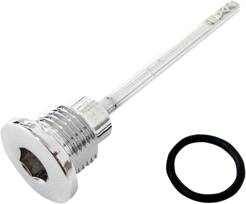 Drag Specialties Transmission Oil Dipstick Fits Harley-Davidson Dyna, Softail, Touring, Trike Models 2006-2017