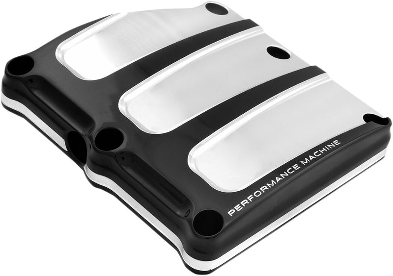 Performance Machine Transmission Top Cover - Aluminum, Scallop, Each for Harley-Davidson Touring, Softail, Dyna & Trike 2017-2021