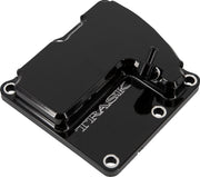 Trask Vented Transmission Cover for 2007-2026 Harley-Davidson Touring and 1999-2006,2018-2026 Harley-Davidson Softail #TM-2041BK