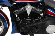 Trask Vented Transmission Cover for 2007-2026 Harley-Davidson Touring and 1999-2006,2018-2026 Harley-Davidson Softail #TM-2041BK