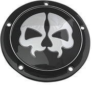 Drag Specialties Split Skull Derby Cover Fits Harley-Davidson Dyna, Softail, Touring, Trike Models 1999-2017