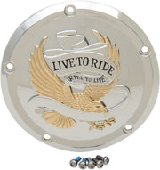 Drag Specialties Live To Ride Derby Cover Fits Harley-Davidson Touring, Trike Models 2015-2024