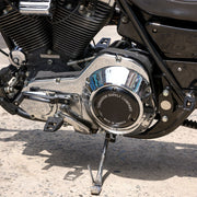 Thrashin Supply Co. 3 Hole Billet Derby Cover In Black For 1984-1999 Evo Twin Cam