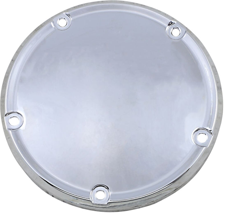 Drag Specialties Derby Cover - Aluminum, Each - Chrome for Harley-Davidson Softail & Dyna 2018-2026