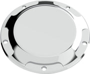 LA Choppers County Line Derby Cover Chrome Silver Aluminium