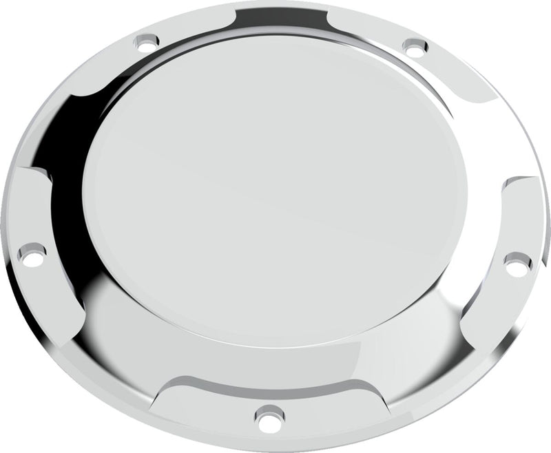 LA Choppers County Line Derby Cover Chrome Silver Aluminium