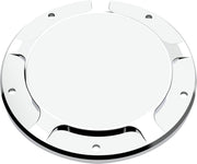 LA Choppers County Line Derby Cover Chrome Silver Aluminium