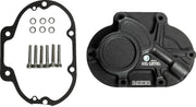 Baker Drivetrain Function-Formed™ Cable Type Transmission Side Cover Assembly for 2006-2024 Harley-Davidson Black Wrinkle 6061-T6 Aluminium Kit