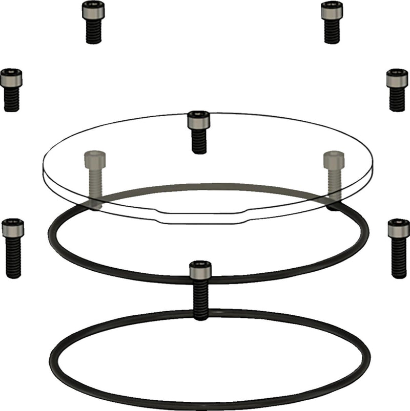 Trask Assault Derby Cover Repair Kit - Derby Cover Repair KIT Assault for Harley-Davidson Touring & Trike 2015-2024