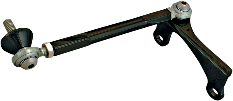 Alloy Art Touring Frame Stabilizer - Each, Aluminum - Anodized / Black for Harley-Davidson Touring & Trike 2009-2016