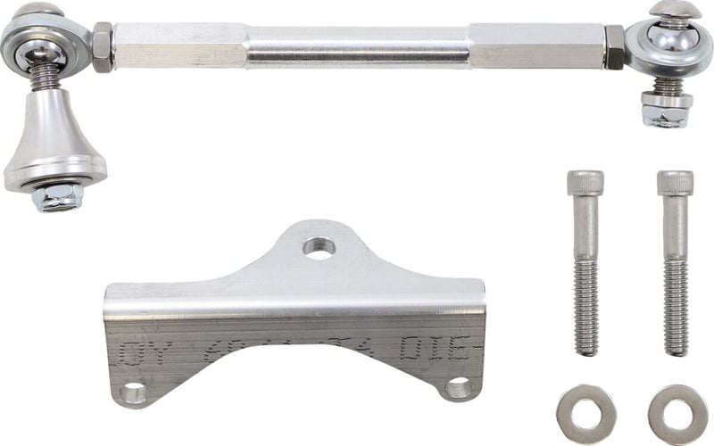 Alloy Art Touring Frame Stabilizer - Kit, Aluminum - Raw for Harley-Davidson Touring & Trike 2017-2024