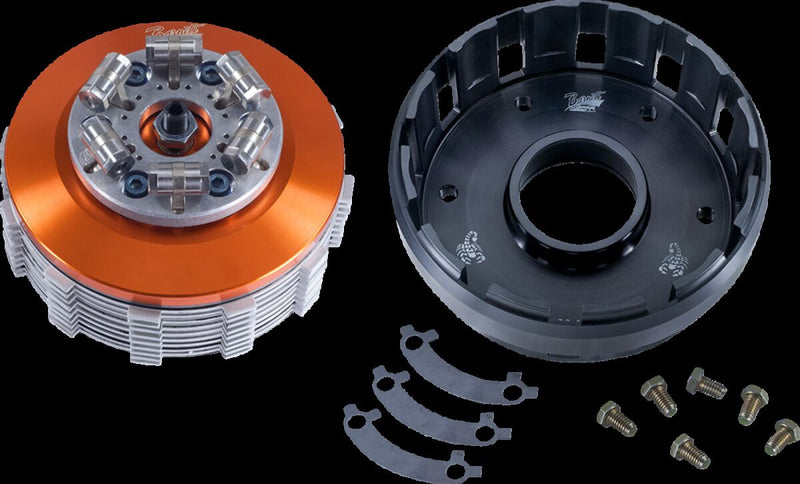 Barnett Scorpion Clutch Assembly with Lock-up - Billet Aluminum, Kit, Hydraulic for Harley-Davidson Touring 2017-2020