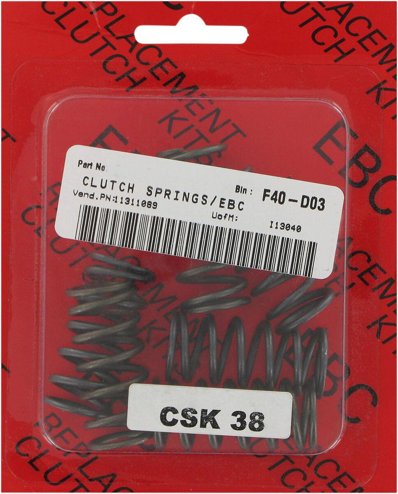 EBC CSK Clutch Spring Set for 1994-1999, 2001-2006 KAWASAKI Grey OEM Replacement Steel #CSK038
