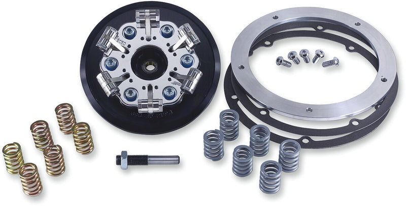 Barnett Low Profile Lock-up Pressure Plate Conversion Kit - Lock-Up /  Mechanical Clutch, Clutch, Aluminum for Harley-Dav for Harley-Davidson Touring, Softail, Dyna & Trike 1996-20