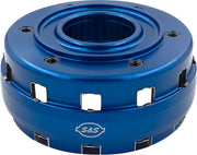 S&S Cycle Clutch Basket Kit for 2019-2026 Harley-Davidson Blue Billet Aluminium #560-0404