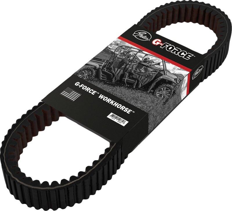 Gates G-Force Workhorse - Drive Belt for 1994-2018, 2020-2022 YAMAHA G-Force™ Workhorse Black Ethylene Elastomer